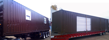 Options added on to joined containers